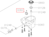 Picture of 0082 Bevel gear d15xD37xL50mm