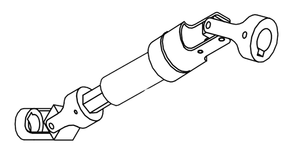 Picture of 0133B Universal joint 395L both ends keyways