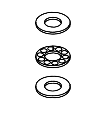 Picture of 0187B Thrust bearing 51104