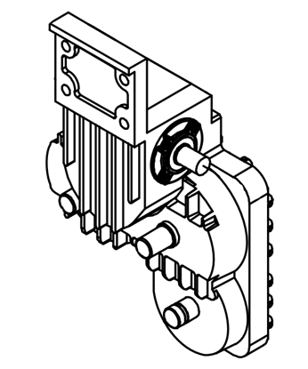 Picture of 0242B GEAR BOX TYPE 55, 1:15 3R