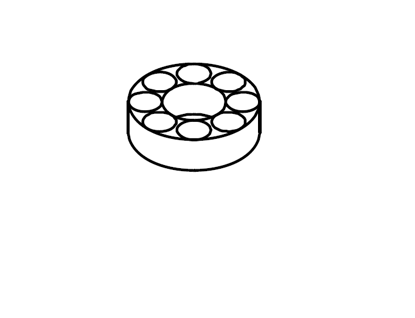 Picture of 0265B Bearing (6003zz) for left side pressure roller