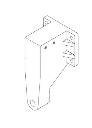 Picture of 0269 Hoisting roll base 160x152x296.5mm