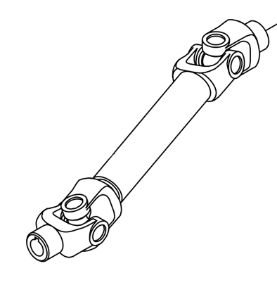 Picture of 0426B Universal joint D25x521L