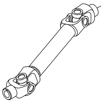 Picture of 0432B UNIVERSAL JOINT TS-70-481L-d25 H+