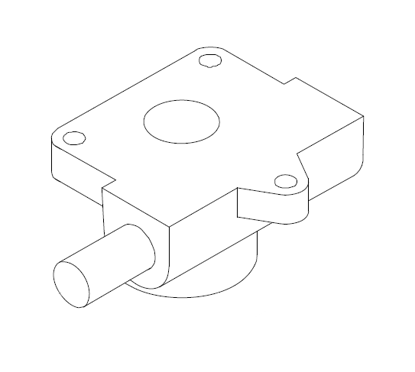 Picture of 0456B 2225B 0615B Gearbox (Type 8:1 SW40R)