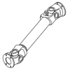 Picture of 0487B Universal Joint Speedmac, Thundermac, old code 0386B TF510LC-#90-#80 Lenght 510mm