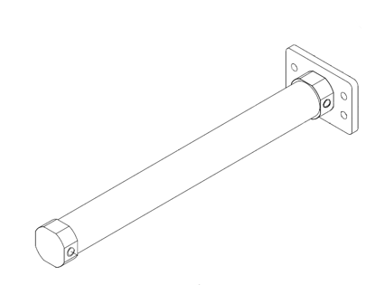 Picture of 0545H Pneumatic cylinder D32x350 mm for straight jointer