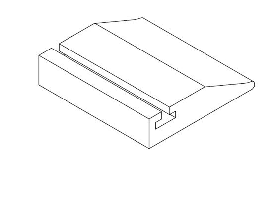 Picture of 0560 rear pressure plate 155*145*36 for first top horizontal spindle COMPACT