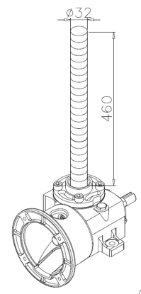 Picture of 0603B GEAR BOX TYPE:40 30VTW TB