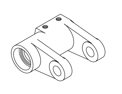 Picture of 0635 Hoisting roll pipe with ball bearing 89*152L Compact