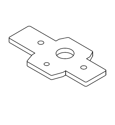 Picture of 0653 FIXED PLATE 126.5*68*6