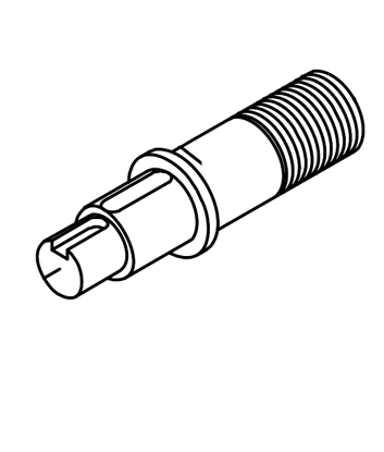 Picture of 0664 Shaft for chain gear D20x85mm