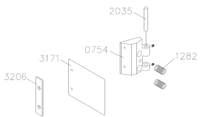 Picture of 0754SET Chipbreaker set for Smartmac/Compact 0754 + 15951S + 15952S + 2035 + 3171 + 3206 + 1282