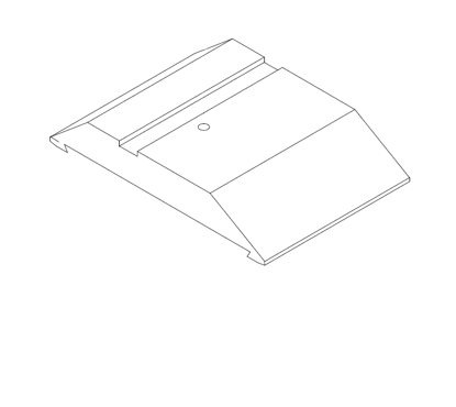 Picture of 1198 + 0101H Pressure plate 238x164.5x40mm + fiber plate 206x164,5x6 mm