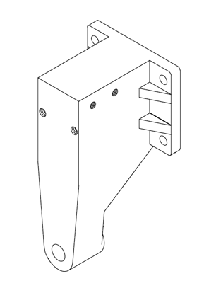 Picture of 1548 Hoisting roll base 296.5*160*152