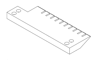 Picture of 1805(0330) INSERT PLATE 348*117*30