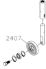 Picture of 2407 TOP PRESSURE ROLLER D140*D50*23