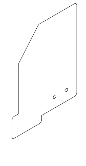 Picture of 2777 Chip plate inner 214*160*0.5 for upper horizontal spindle Compact 