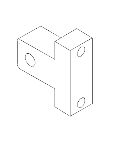 Picture of 4139 Screw base 90*85*35 for left  vert. Spindle for Thundermac machine