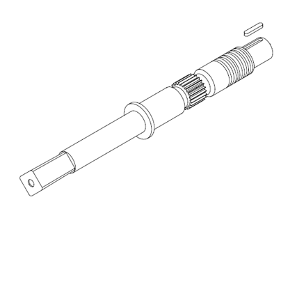 Picture of 4373 ADJUSTING LEVER D25*231.5