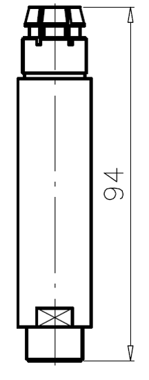 Picture of 4787 clamper (extension holder 19,6*94mm) mm for straight knive jointer stone