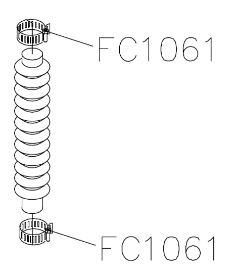 Picture of FC1061 Hose clamp 50mm