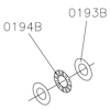 Picture of 0193B+0194B Thrust bearing AS2035(0193B)x2pcs + AK2035(0194B)x1pc