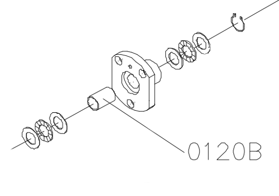 Picture of 0120B DU bearing MB-2030