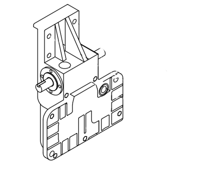 Picture of 0239B Gearbox (type:55-2T, ratio 1:15) 