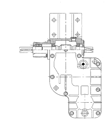 Picture of 0238B Gearbox (type:55-2R, ratio 1:15) double bearings