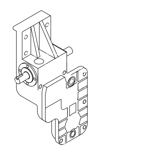 Picture of Reduktors (type:55-2L, ratio 1:30)