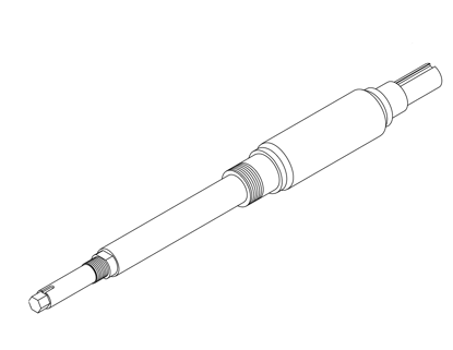 Picture of LS002716S HOR SPINDLE SHAFT d50*D78*892.5 Thundermac