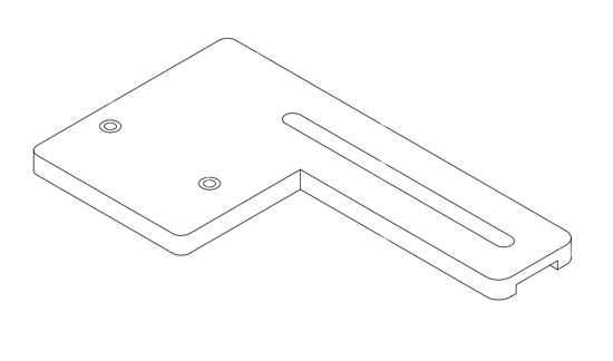 Picture of 0018 Adjusting plate 140*208*10