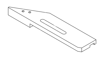 Picture of 3957 Insert plate 291*55*23