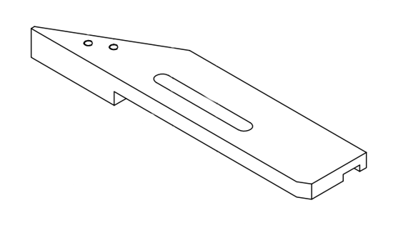 Picture of 3957 Insert plate 291*55*23