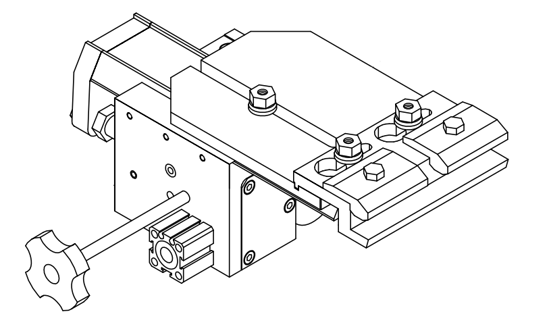 Picture of 0047LJ Profile joint unit for 9th spindle (bottom)