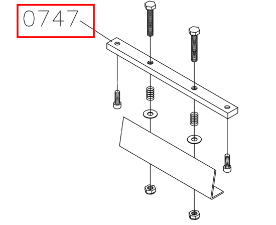 Picture of 0747 CHIP PLATE BASE 11.5*25*301