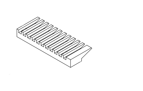 Picture of 1210 Outfeed port 240x95.4x30mm