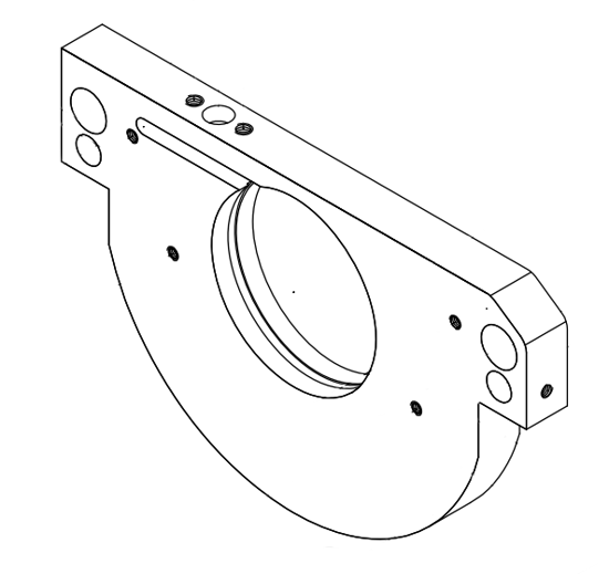 Picture of 2048 BEARING HOLDER 340*210*30