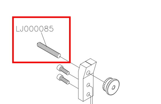 Picture of LJ000085 Diamond dresser M8*53