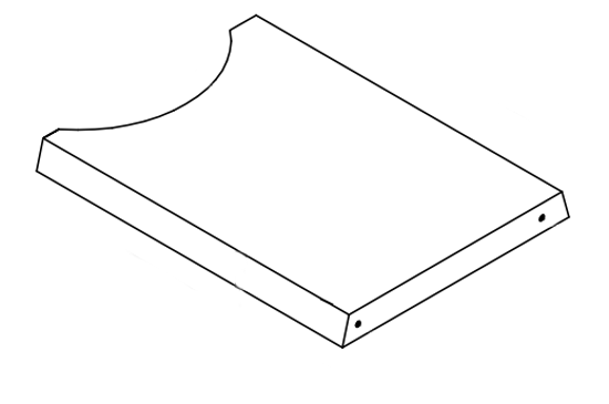 Picture of 5000 PLATE FOR RIGHT SPINDLE 290*271.1*30