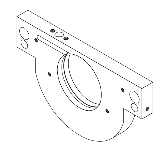 Picture of 5262 BEARING HOLDER 340*189*30