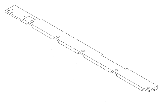 Picture of LY000775S INFEED FENCE 1649*88*23