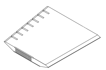 Picture of LY001401S  INSERT PLATE 298,1*256*20