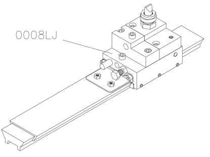 Picture of 0008LJ Straight jointer 9" for second bottom hor. spindle