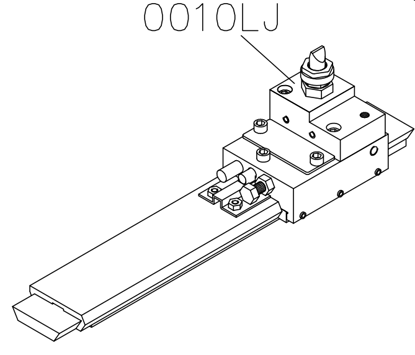 Picture of 0010LJ Straight jointer for left vert. spindle