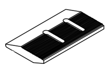 Picture of 11119S outside pressure plate 151.2*93,2*15 for cutting circle 250 mm 