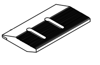 Picture of 11120S INSIDE PRESSURE PLATE 158.2*93,2*15 for cutting circle 250 mm 