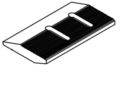 Picture of 12227S outside pressure plate 151.2*140*15 for cutting circle 140 mm 