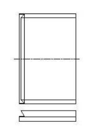 Attēls no Plāksne, galda caurzāģēšanas komplektam 255*160*30mm